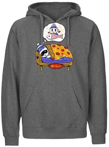 sleeping beauty  - cat, busy, kitty, fun, funny, cute, animal, catlover, fish, pizza, pizzalover, animal, food, culinary, meme, cartoon - Fairtrade Hoodie