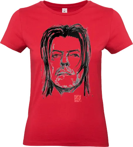 david bowie - david bowie, sumie, japan - Standard T-Shirt (Frauen)
