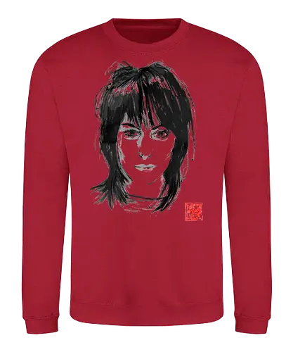 joan jett - joan jett, sumie, rock, japan - Sweatshirt