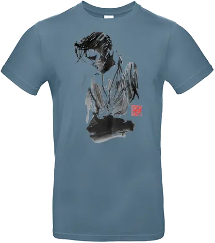 the king - the king, elvis presley, sumie, japan, rock - Standard T-Shirt