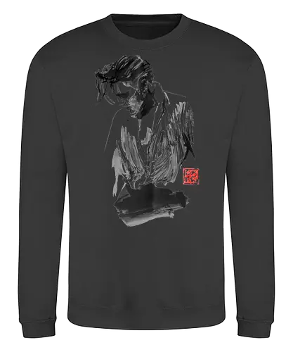the king - the king, elvis presley, sumie, japan, rock - Sweatshirt