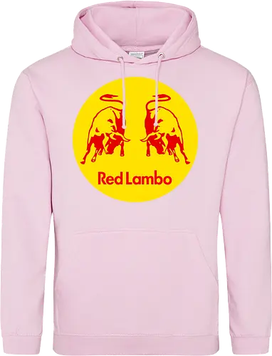 Red Lambo Vintage Art