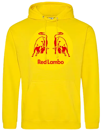 Red Lambo Vintage Art