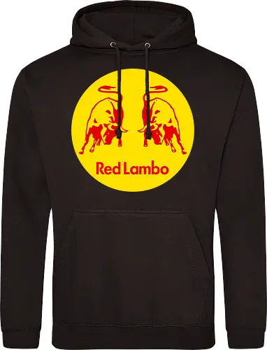 Red Lambo Vintage Art