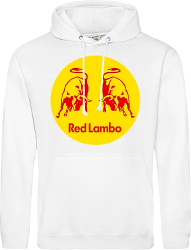 Red Lambo Vintage Art