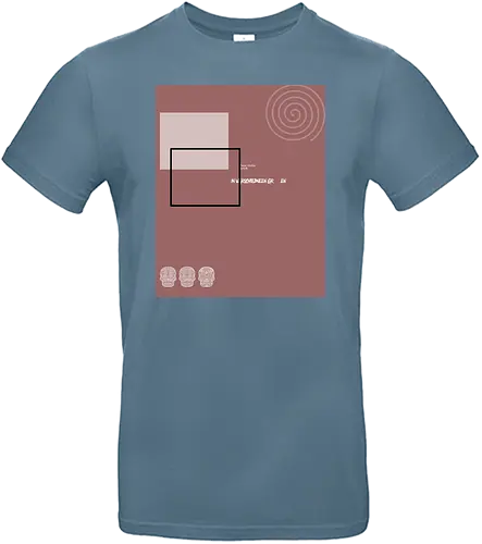 Div krude Platzierung Kontrollhintergrund - Standard T-Shirt