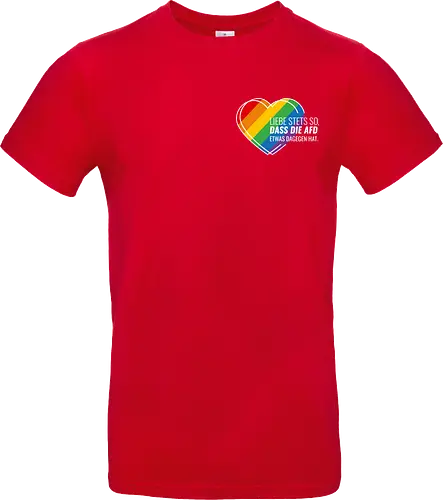 Liebe stets so... Pride Herz - weiß - Pocket