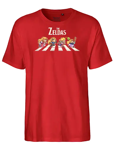 The Princess - princess, Hero of Time, Princess, abbey road, beatles, rpg - Fairtrade T-Shirt
