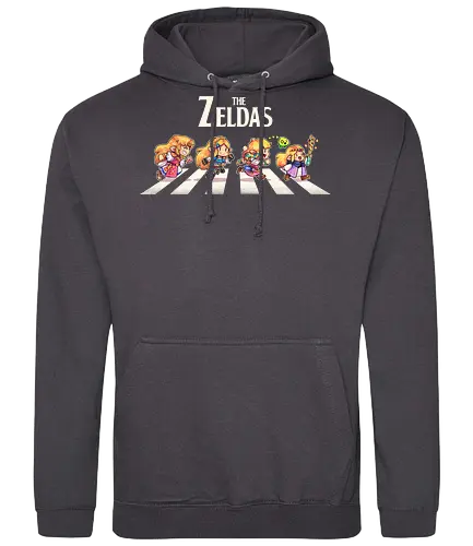 The Princess - princess, Hero of Time, Princess, abbey road, beatles, rpg - Standard Hoodie