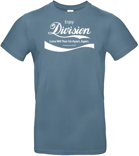 Enjoy Division Parodie Art - music, funny, pop, funny quote, funny sayings, geek, humor, ian curtis, joke, Music, meme, new order, parody, post punk, unknown pleasures, vintage - Standard T-Shirt