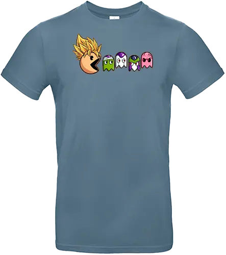 eat like super saiyan  - Retrogaming, game, arcade, songoku, Dragon, villain, superhero, heroes, cool, adventure, 90s - Standard T-Shirt