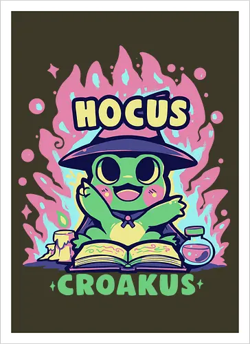 Hocus Croakus Frog