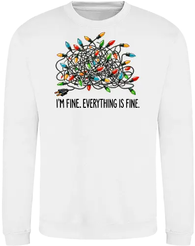 I'm fine. Everything is fine