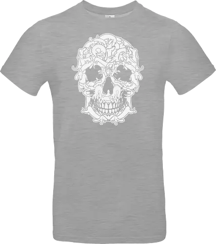 skull Dachshund dog