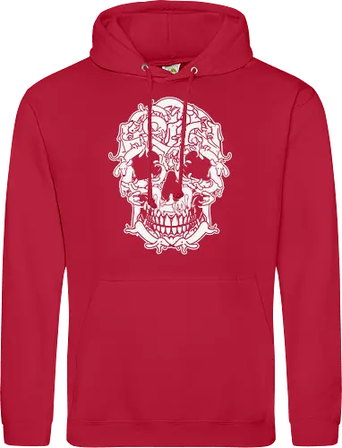 skull Dachshund dog