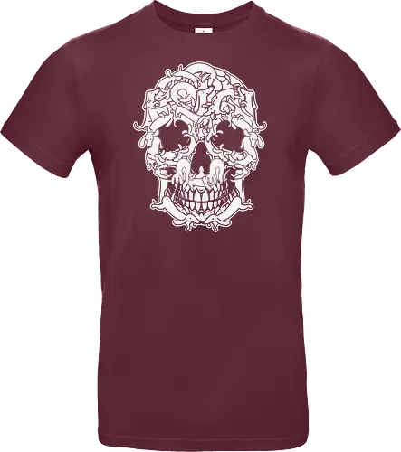 skull Dachshund dog