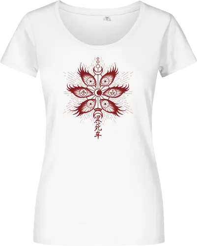 6 Eyes Demon | on White