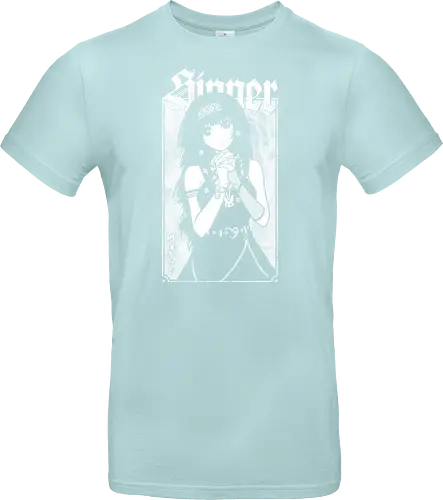 Anime Goth Girl - goth, anime, goth girl, anime girl, waifu, alluka, born sinner, manga, gothic, weeb, otaku, hxh, parody, humor, crossover - Standard T-Shirt