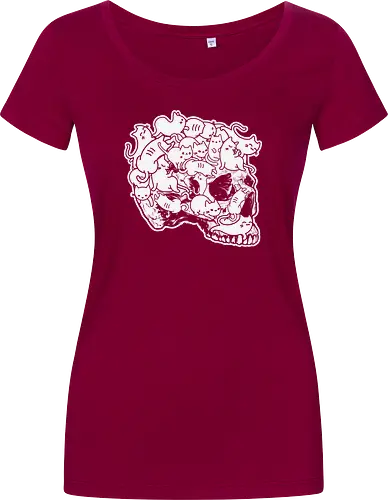 Cat skull