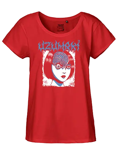 Spiral - junji ito, uzumaki, junjiito, spiral, manga, anime, horror, black metal, death metal - Fairtrade Girl Shirt