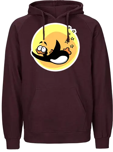 Südpolfreundin - Dünnes Eis, Pinguin - Fairtrade Hoodie