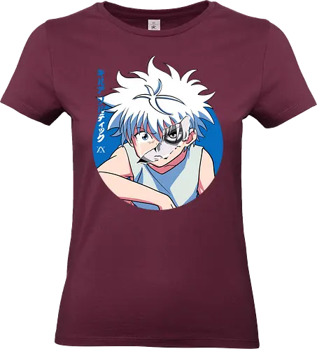 Duality - anime, manga, killua, hxh, Hunter, retro - Standard T-Shirt (Frauen)