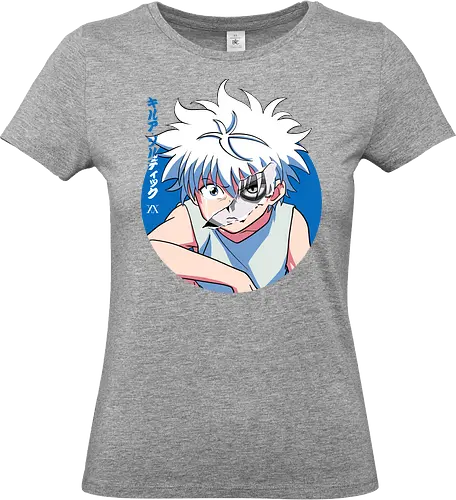 Duality - anime, manga, killua, hxh, Hunter, retro - Standard T-Shirt (Frauen)