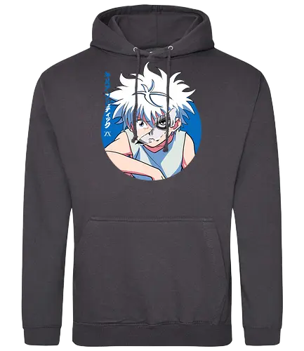 Duality - anime, manga, killua, hxh, Hunter, retro - Standard Hoodie