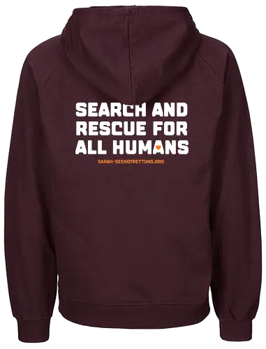 Search and Rescue  weiß - Fairtrade Hoodie