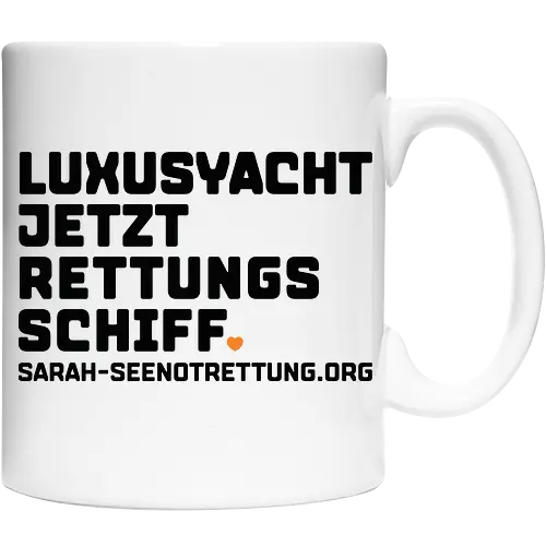 Luxusyacht mit Herz