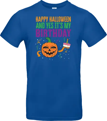 Happy Halloween and yes it's my birthday