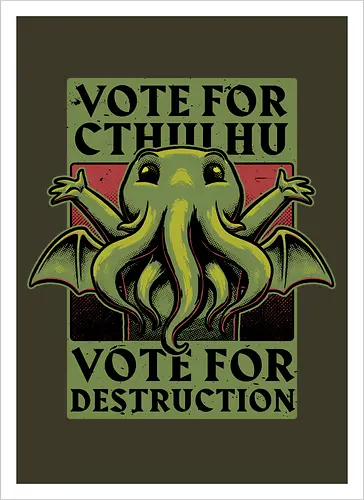 Vote Cthulhu Destruction
