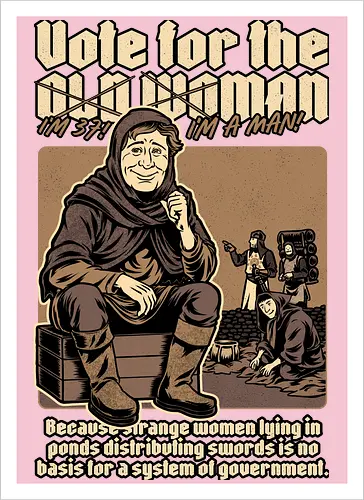 Vote for Old Woman