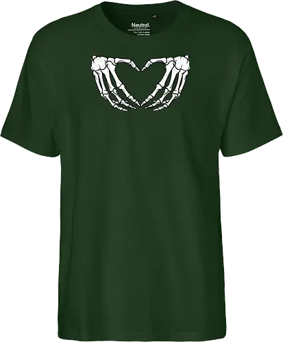  skeletal hands form a heart