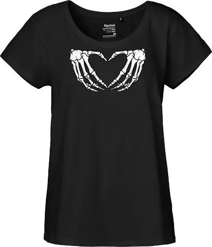  skeletal hands form a heart