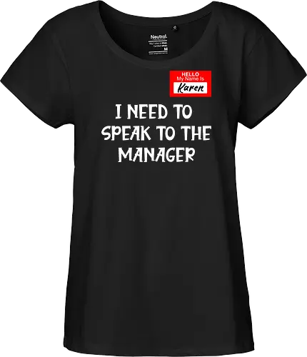 I need to speak to the manager