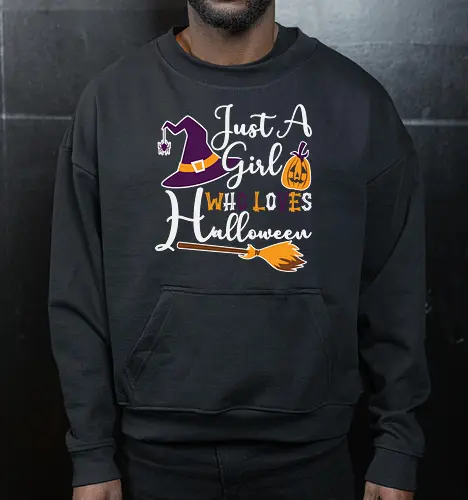 Just a Girl Who Loves Halloween