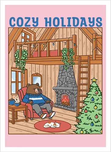 Cozy Holidays in the Cabin