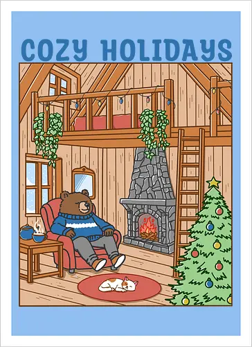 Cozy Holidays in the Cabin