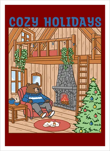 Cozy Holidays in the Cabin