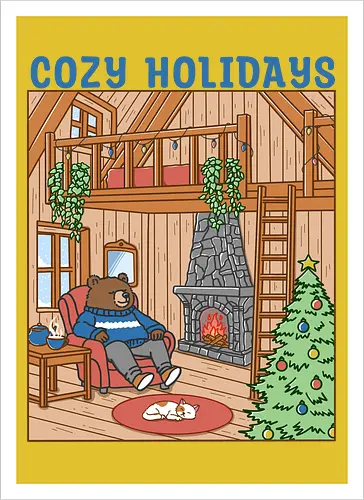 Cozy Holidays in the Cabin