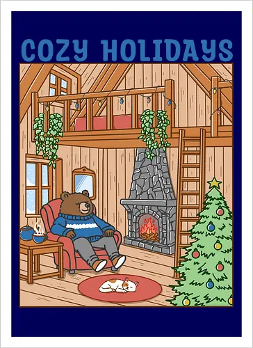 Cozy Holidays in the Cabin