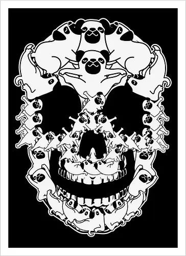 skull pug