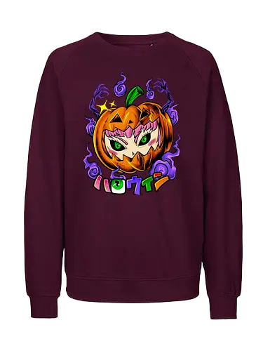 mangalloween - horror, halloween, cool, cute, fun, anime, animegirl, cartoon, monster - Fairtrade Sweatshirt