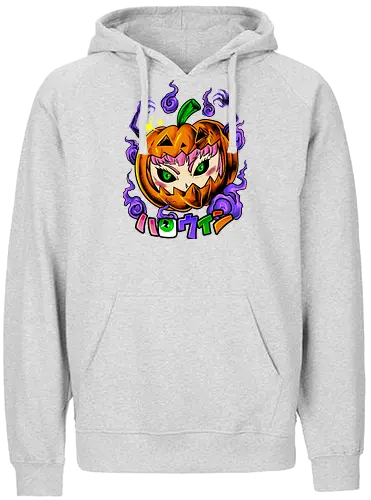 mangalloween - horror, halloween, cool, cute, fun, anime, animegirl, cartoon, monster - Fairtrade Hoodie
