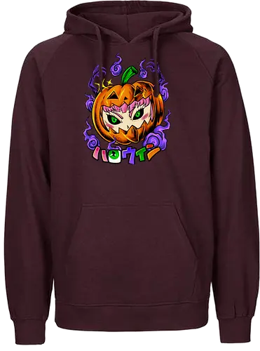 mangalloween - horror, halloween, cool, cute, fun, anime, animegirl, cartoon, monster - Fairtrade Hoodie