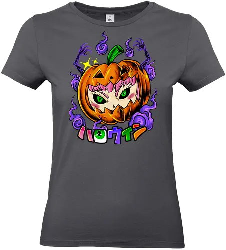 mangalloween - horror, halloween, cool, cute, fun, anime, animegirl, cartoon, monster - Standard T-Shirt (Frauen)