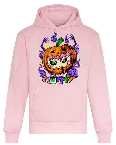 mangalloween - horror, halloween, cool, cute, fun, anime, animegirl, cartoon, monster - Heavyweight Hoodie