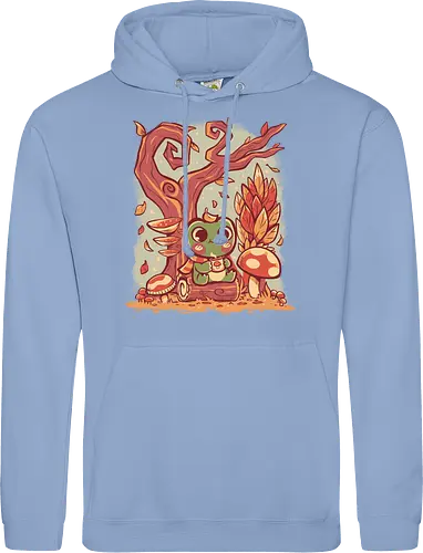 Cozy Autumn Days Frog