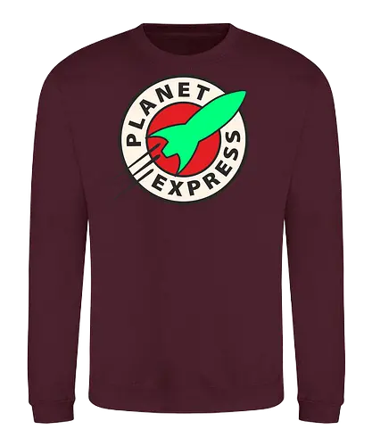 Planet Express - Space, Adventure, Friendship, Spaceshuttle - Sweatshirt